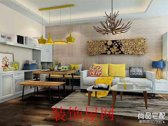 现代简约餐厅吊灯图片